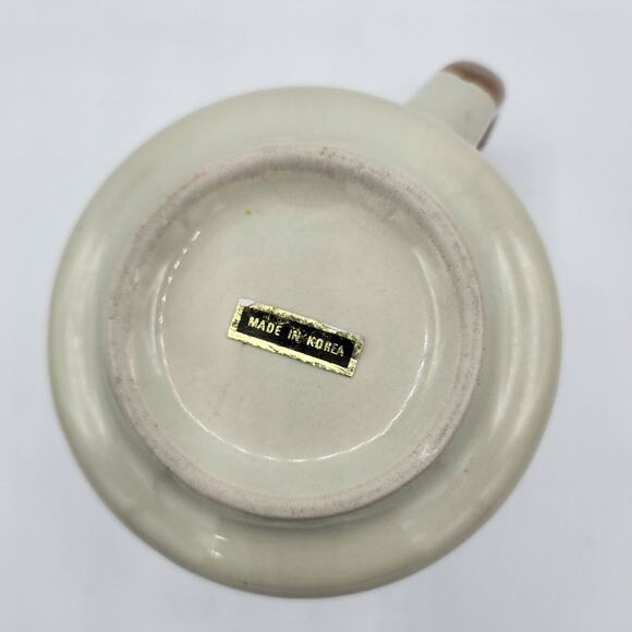 Vintage 1970 Korean Stonecrest Julia Springtime Yellow Flower Ceramic Coffee Mug - Picture 6 of 6